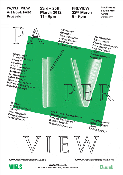PAP/ER VIEW 2012