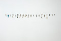 Dejan Habicht, Do zadnjega gumba/Until the Last Button, exhibition view (P74 Gallery), 2015